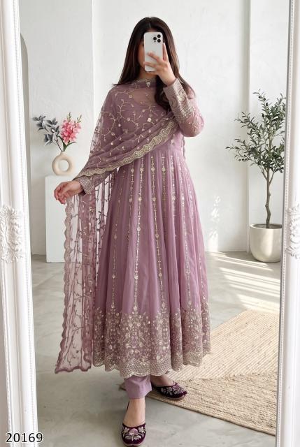 Women’s Premium Embroidered Anarkali Suit Set
